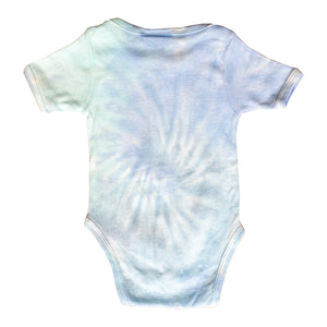 Surf Station Little Hippie Youth Onesie - Carolina Blue