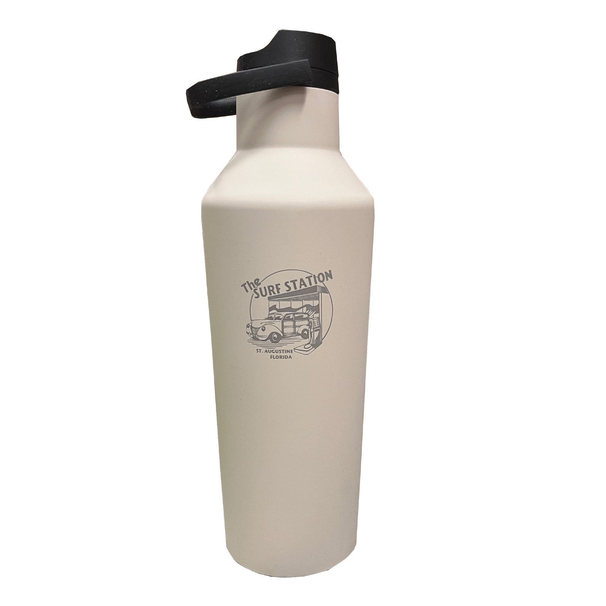 Corkcicle x Surf Station 32oz Sport Canteen - Latte