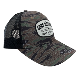 Surf Station Surf & Supply Men's Hat - Black/Light Camo