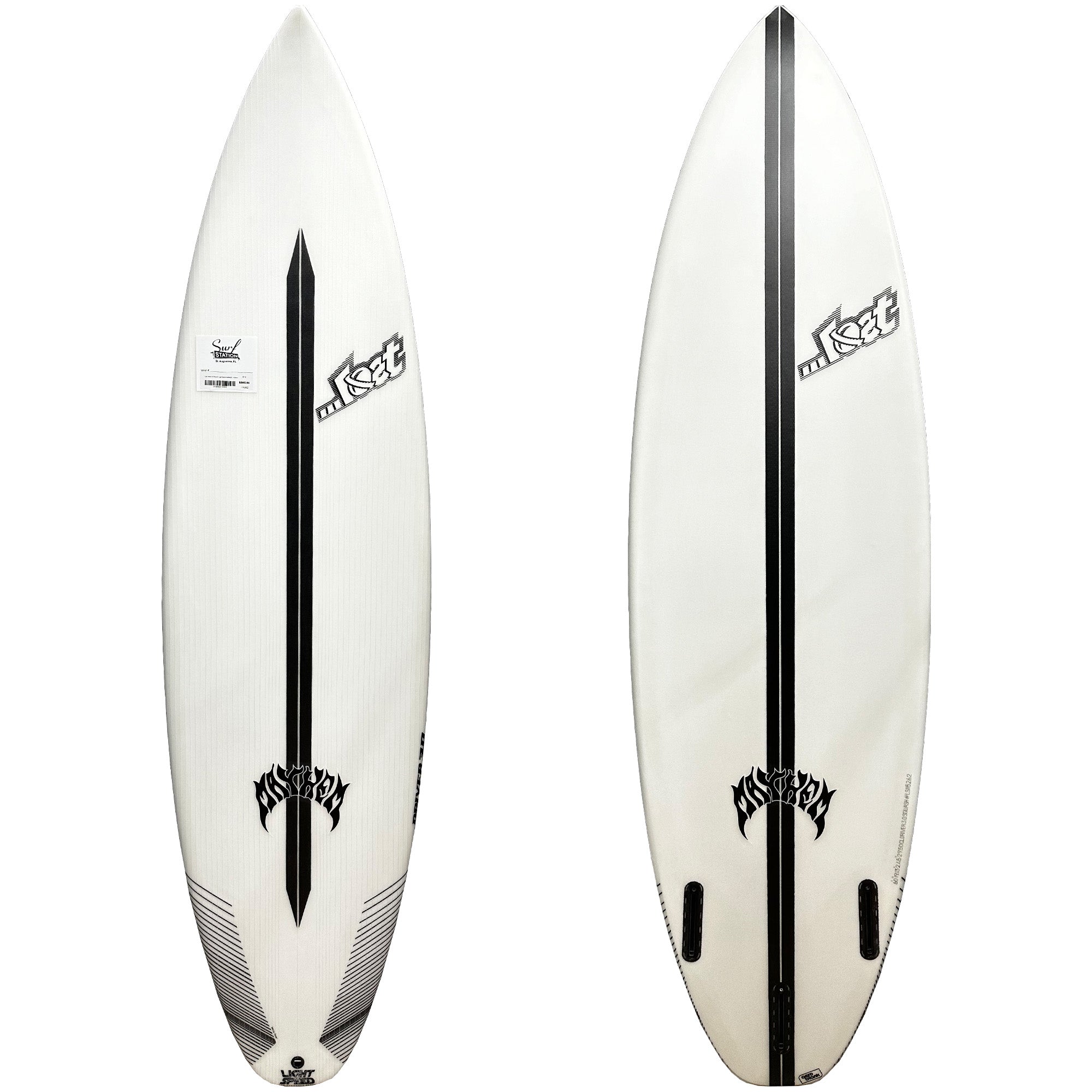 Lost Driver 3.0 Squash Light Speed 6'0 Surfboard - Futures