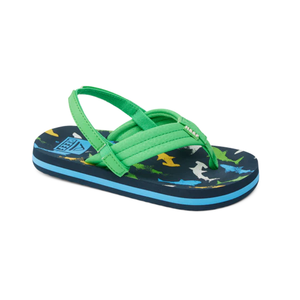 Reef Little Ahi Youth Toddler Boy's Sandals - Mutli Shark