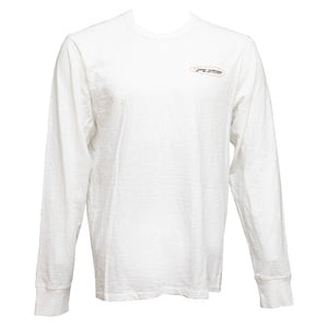 Surf Station Long Lines Premium Men's L/S Shirt - Arctic White