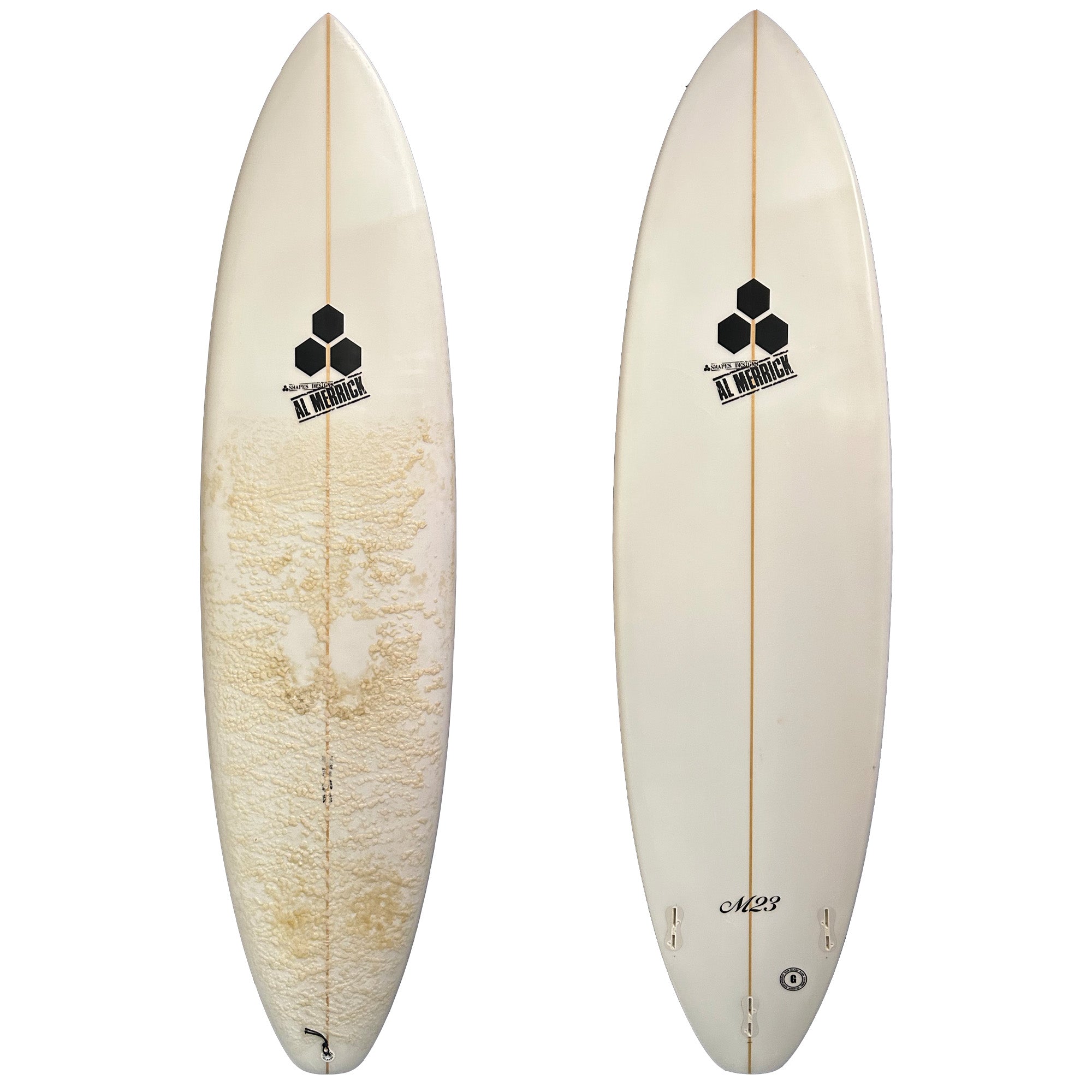 Channel Islands M23 7'2 Consignment Surfboard - FCS II