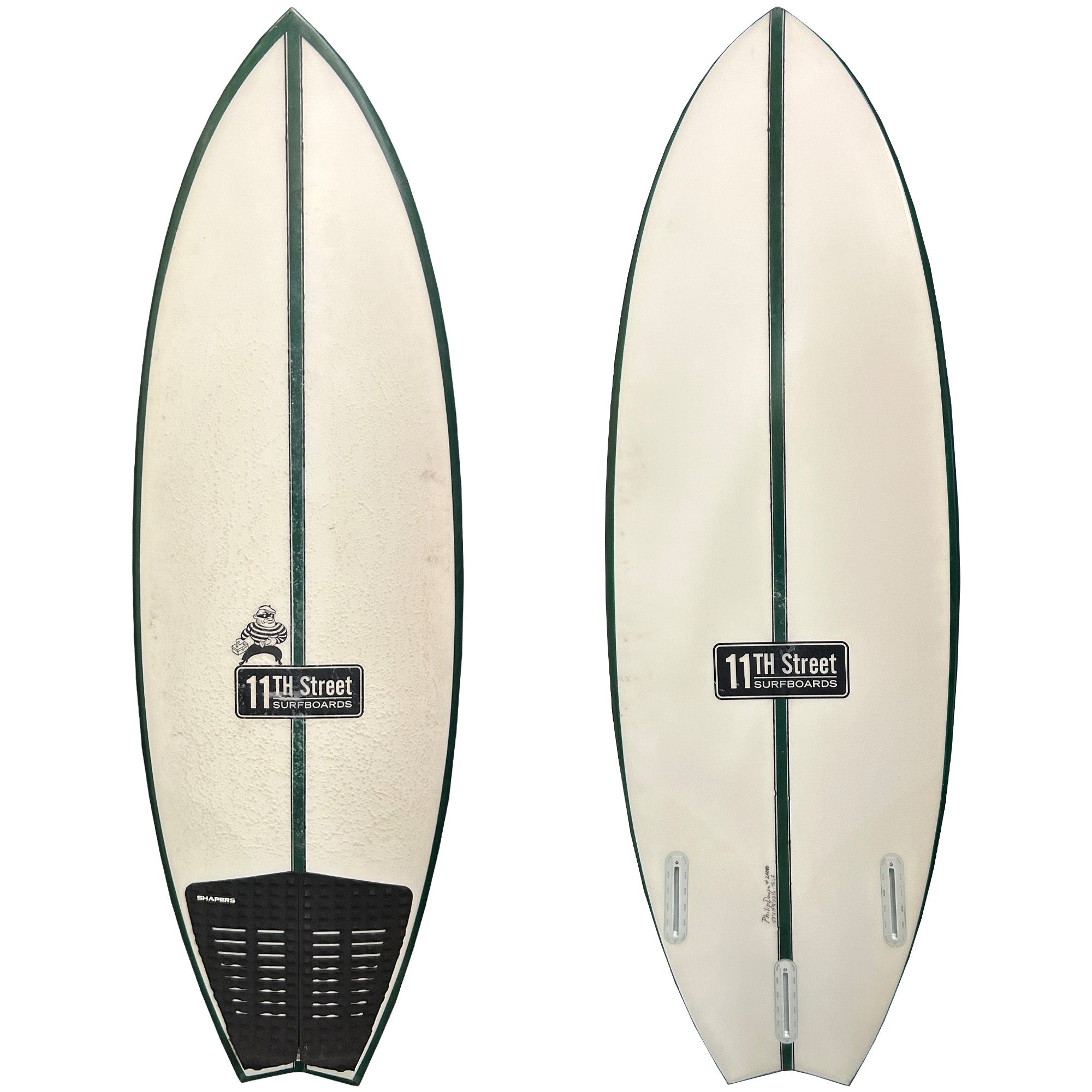 11th Street Surfboards 5'3 Consignment Surfboard - Futures