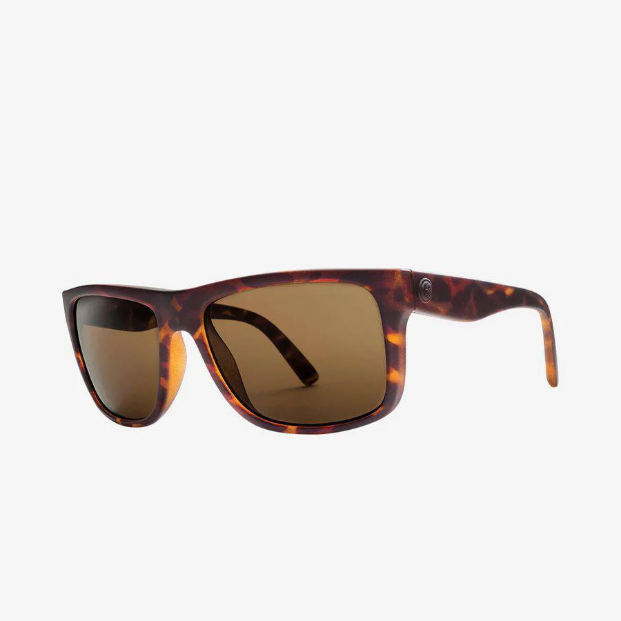 Electric Swingarm XL Men's Sunglasses - Matte Tortoise/Bronze Polarized