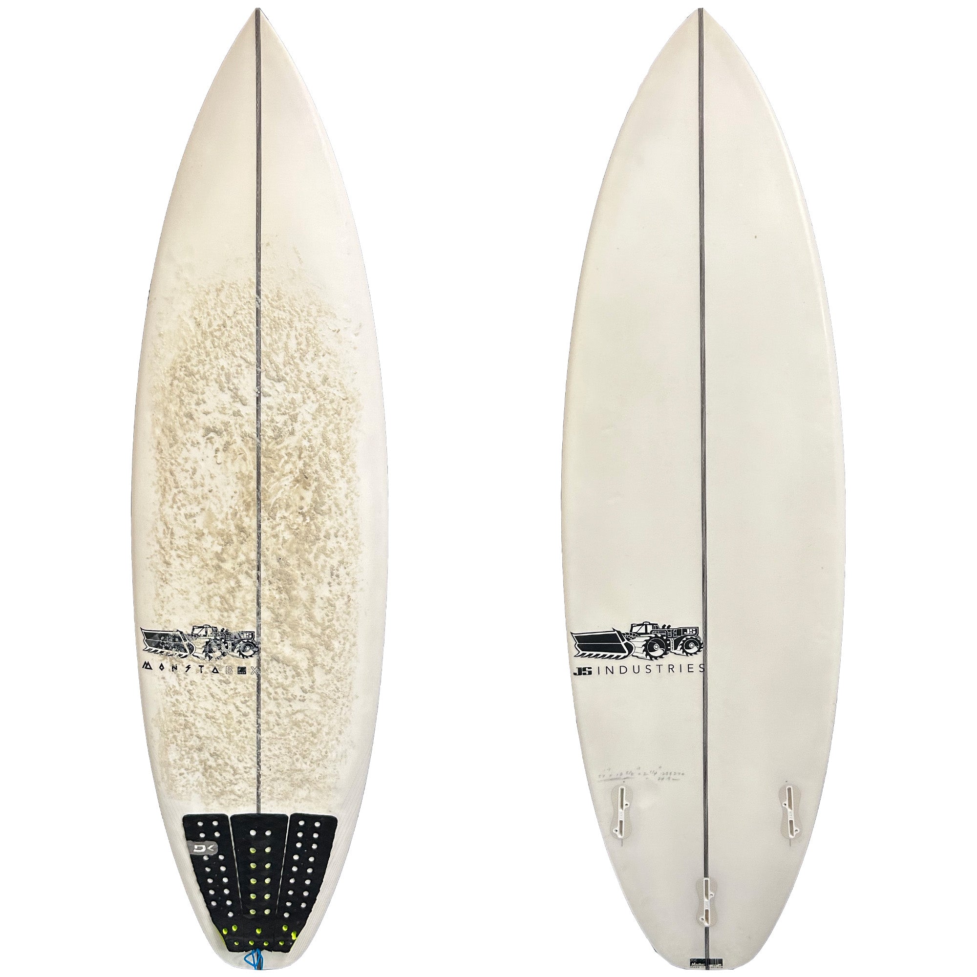 JS Montsa Box 5'7 Consignment Surfboard - FCS II