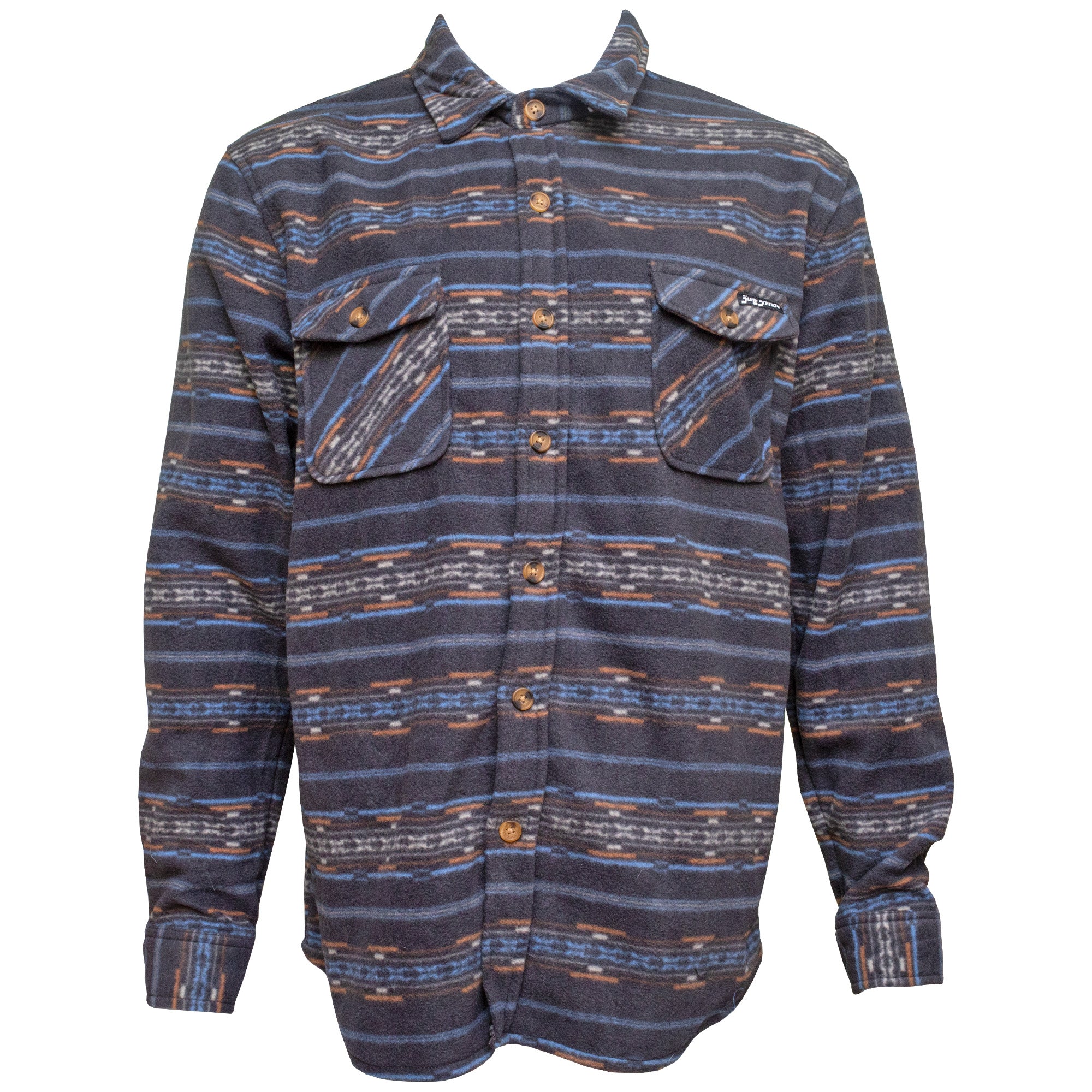 Surf Station Early Morning Men's L/S Sweater Flannel - Navajo