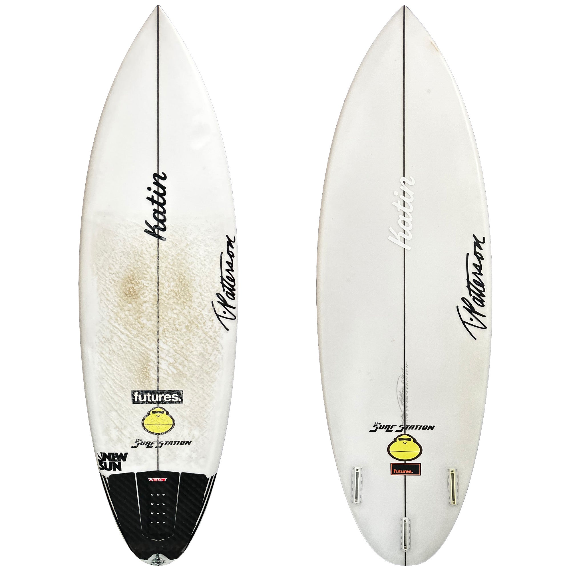 T. Patterson New Sun 5'4 Consignment Surfboard - Futures