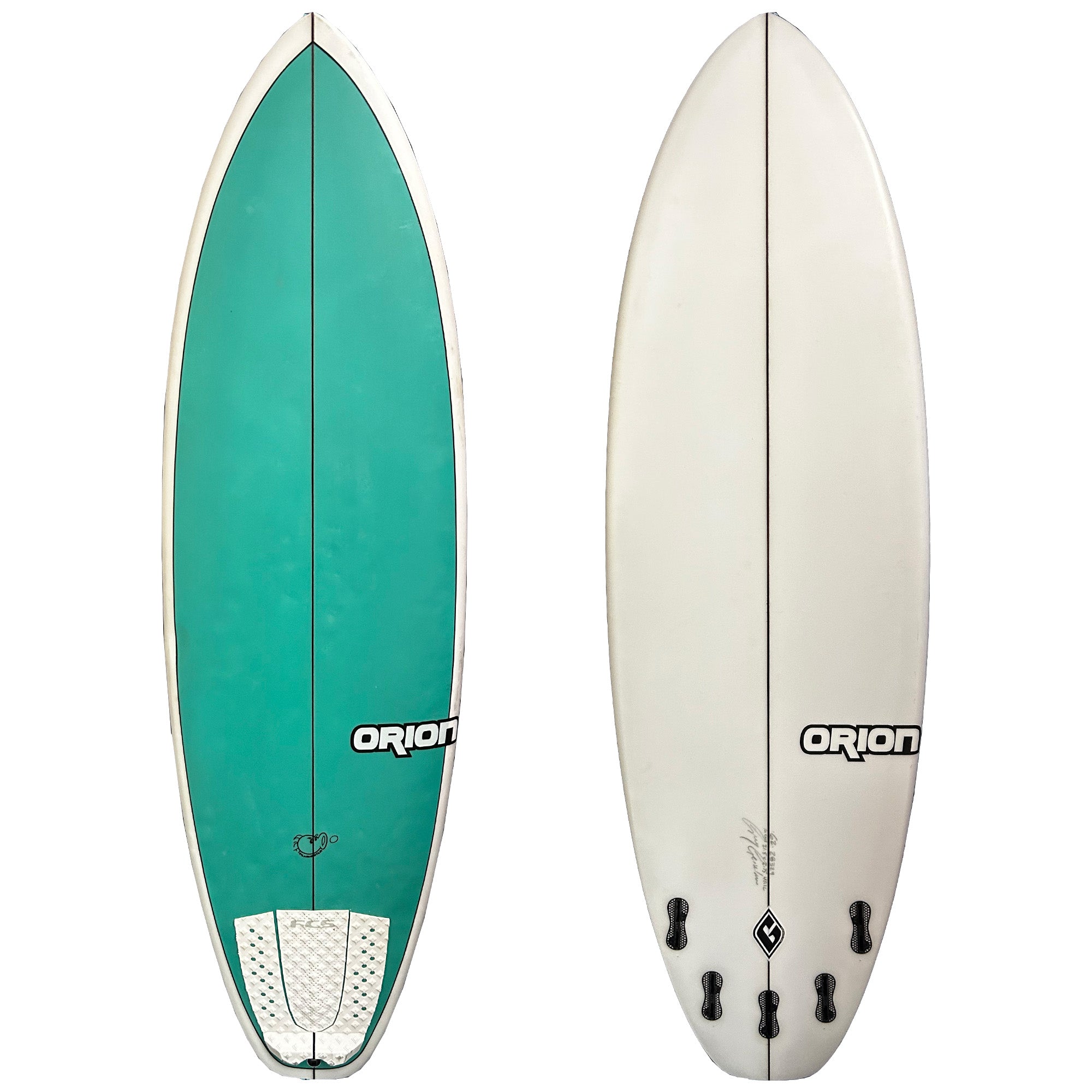 Orion 6'2 Used Surfboard - FCS II