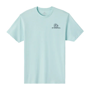 O'Neill Skeg Men's S/S T-Shirt -Pastel Turquoise