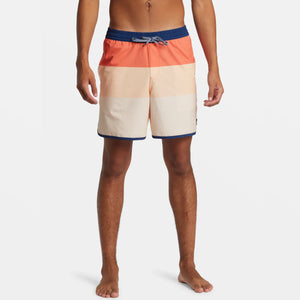 Quiksilver Surfsilk Tijuana Volley Elastic Waist 17" Men's Boardshorts - Peach