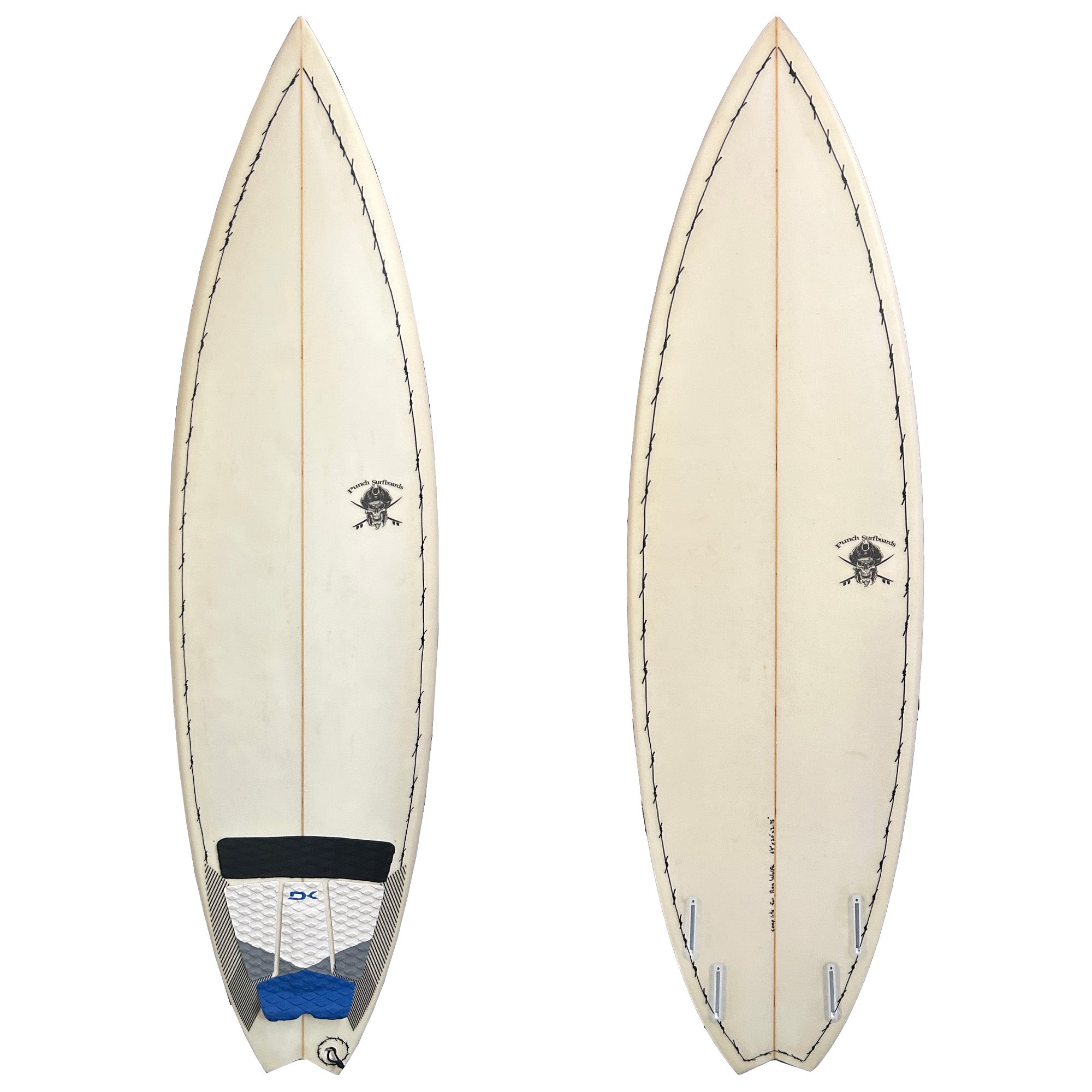 Punch Surfboards 6'4 Consignment Surfboard - Futures