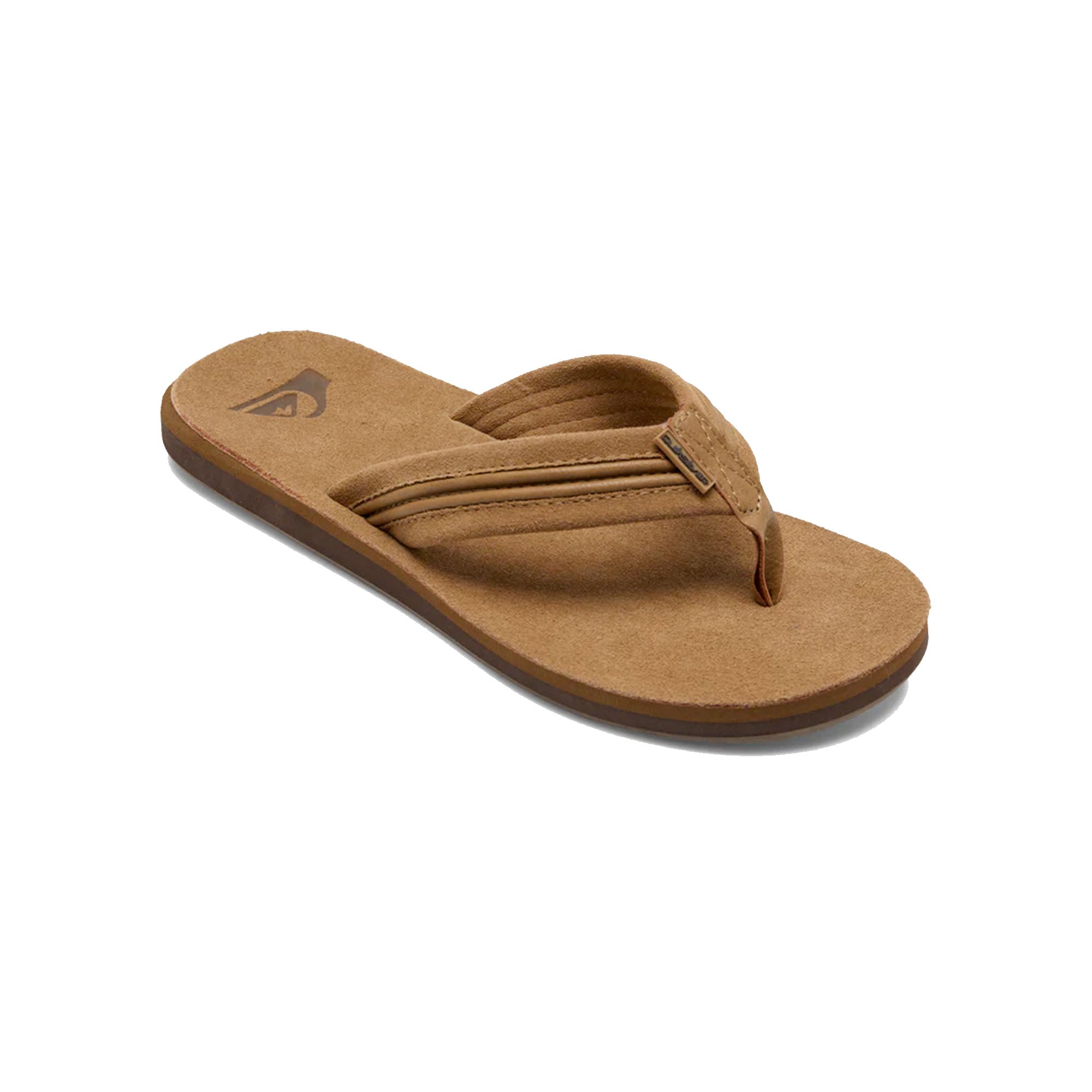 Quicksilver Carver Leather Men's Sandals - Tan