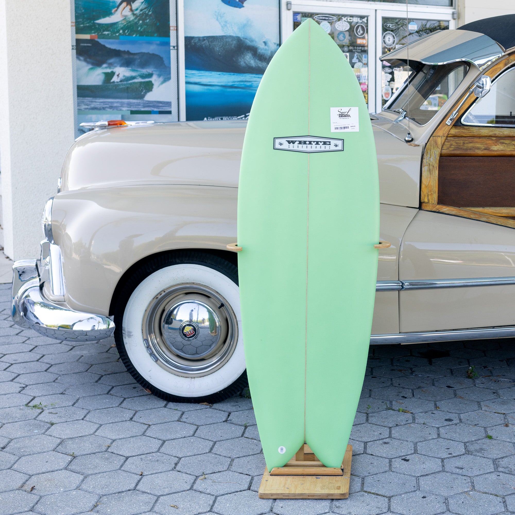 Ken White Quad Fish 5'4 Surfboard - Futures