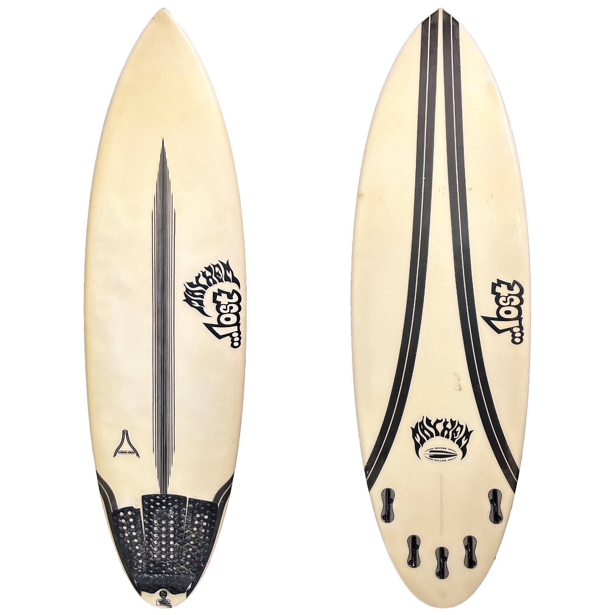 Lost Quiver Killer 5'7 Consignment Surfboard - FCS II