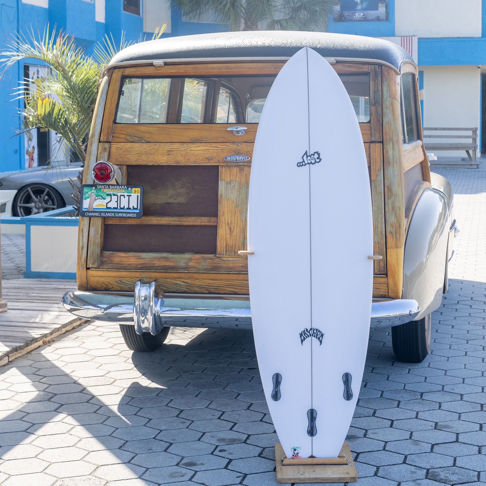 Lost Round Nose Fish '96 5'7 Surfboard - FCS II