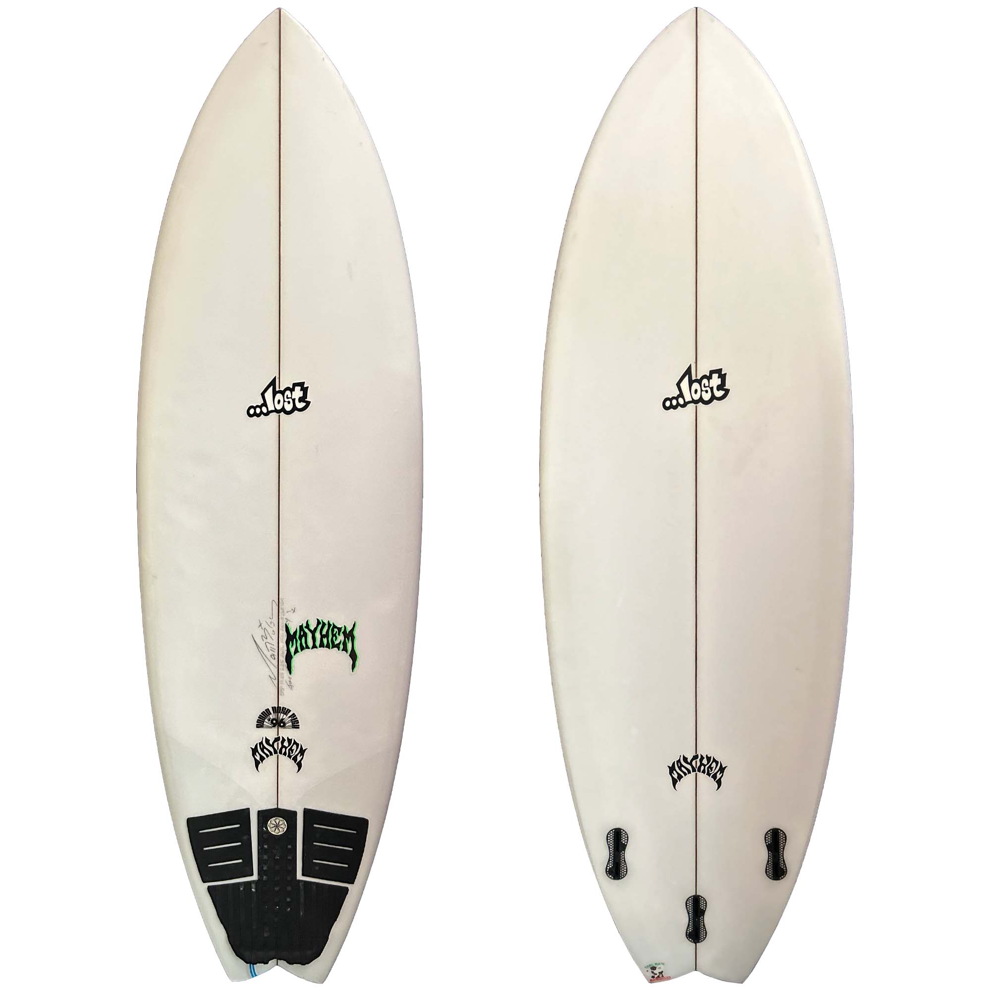 Lost RNF '96 5'5 Consignment Surfboard - FCS II