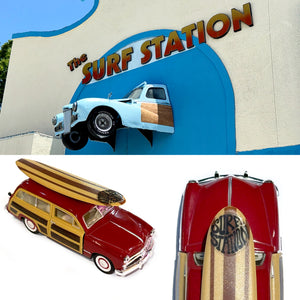 Surf Station 1949 Classic Woody Wagon Toy