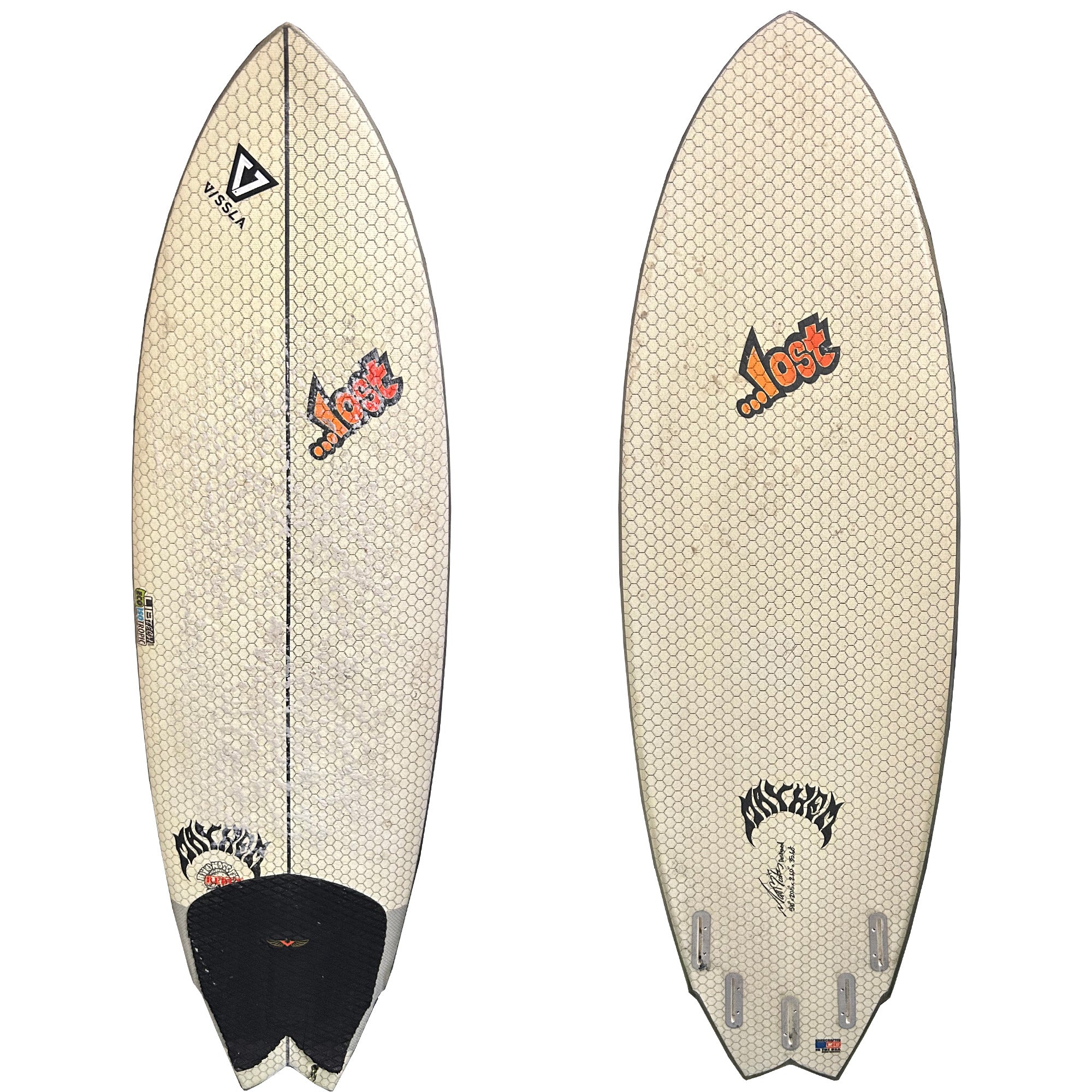 Lost Redux 5'10 Used Surfboard - FCS II