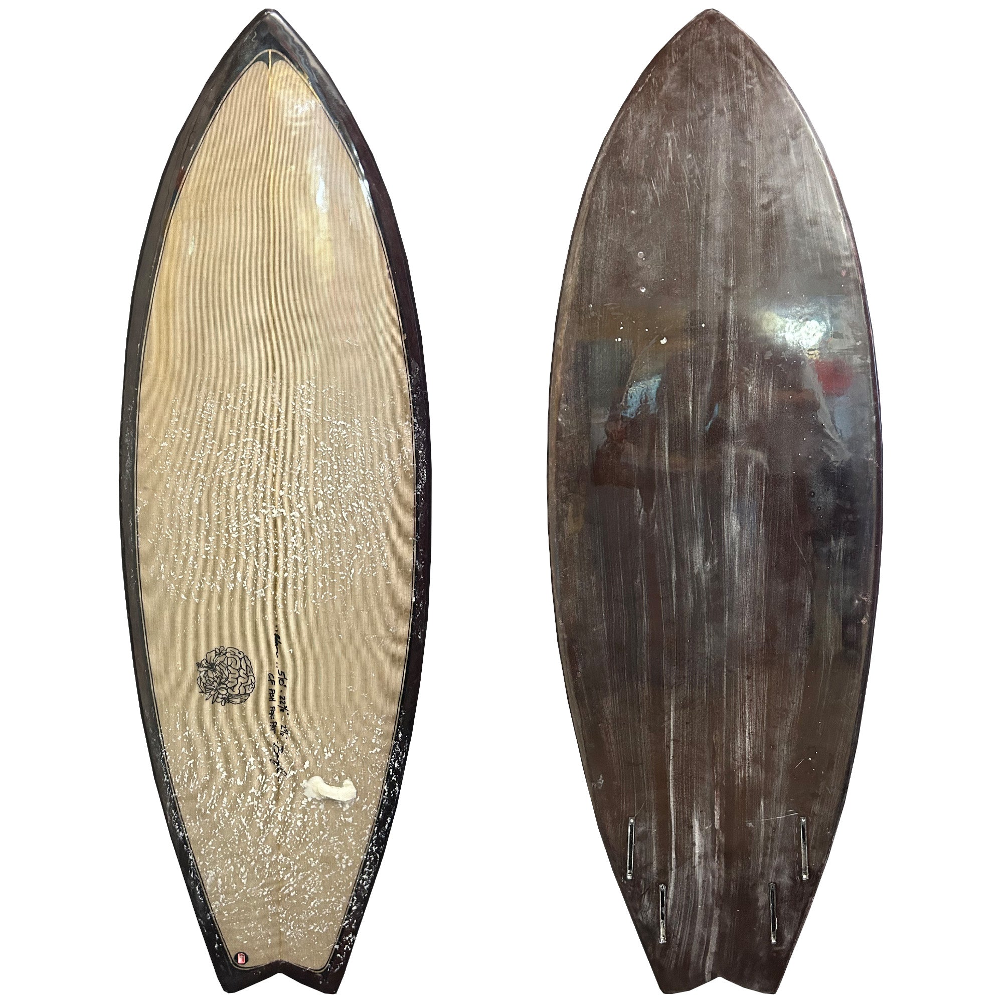 Right Brain 5'10 Consignment Surfboard - Futures