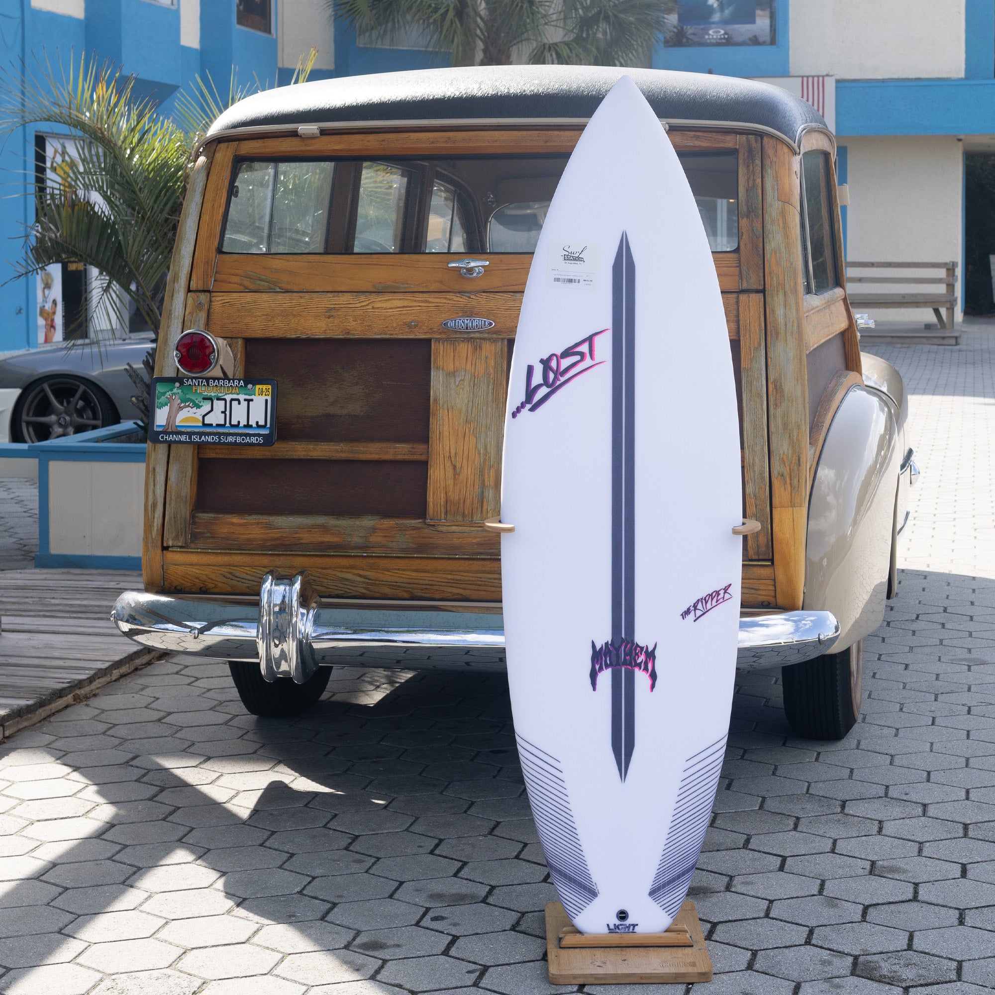 Lost The Ripper Light Speed 5'7 Surfboard - FCS II