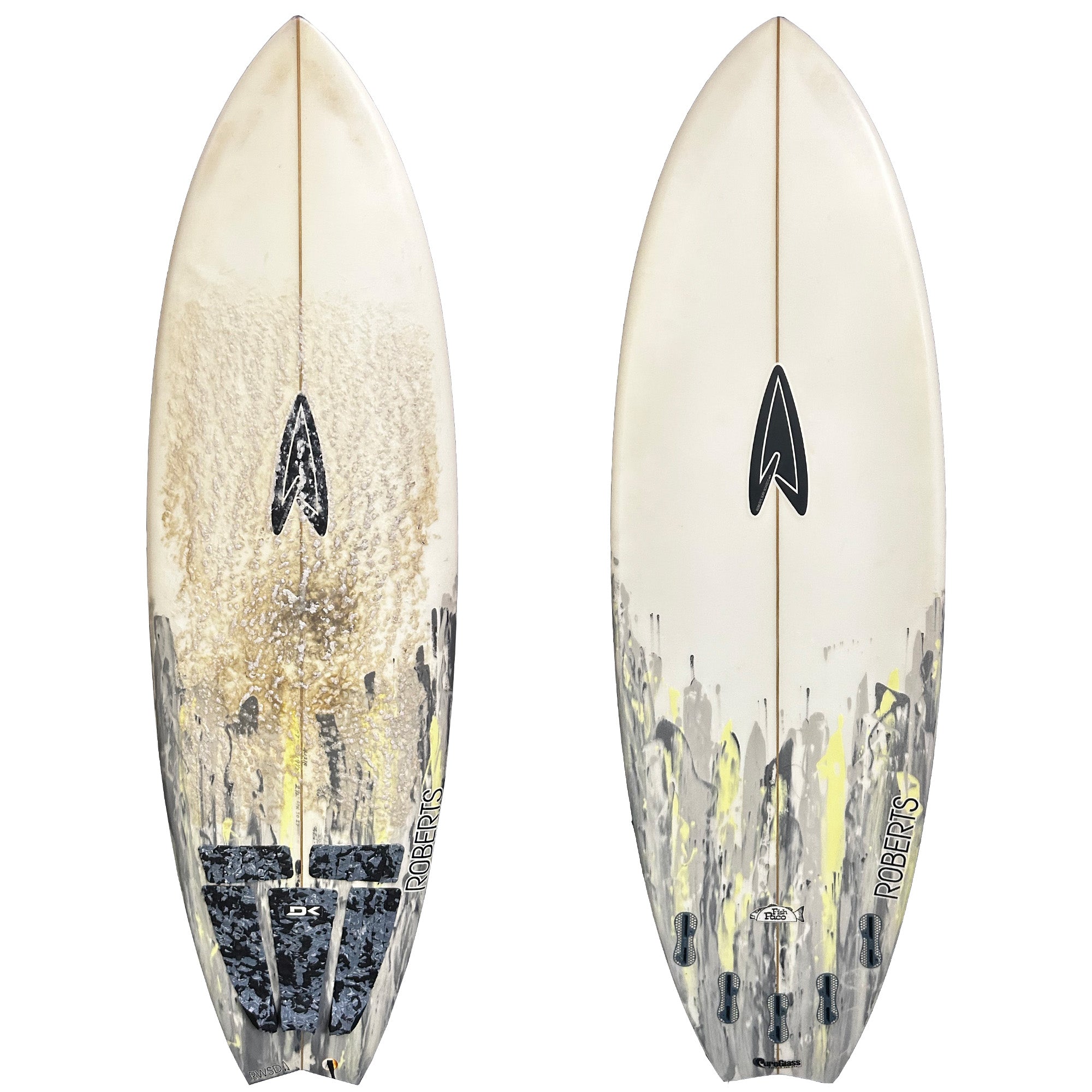 Roberts Fish Taco 5'7 Used Surfboard - FCS II