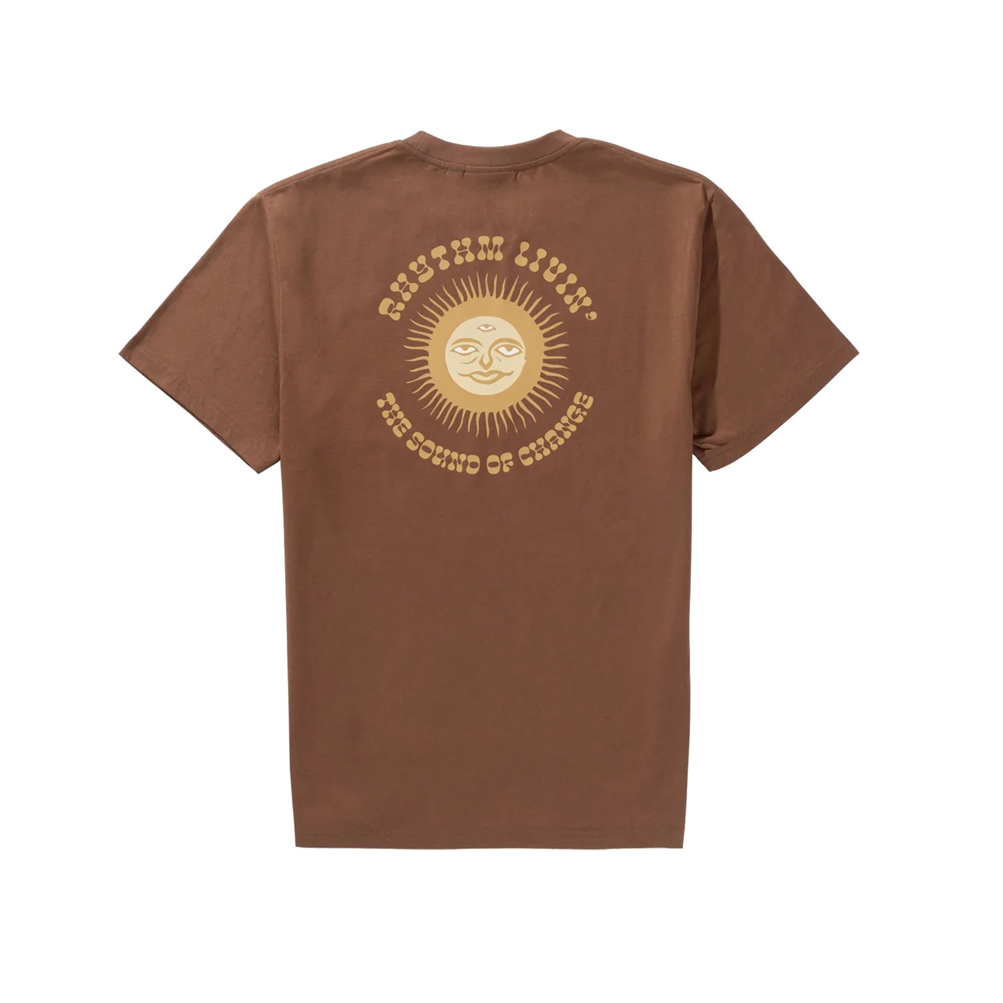 Rhythm Sun Life Men's S/S T-Shirt - Chocolate