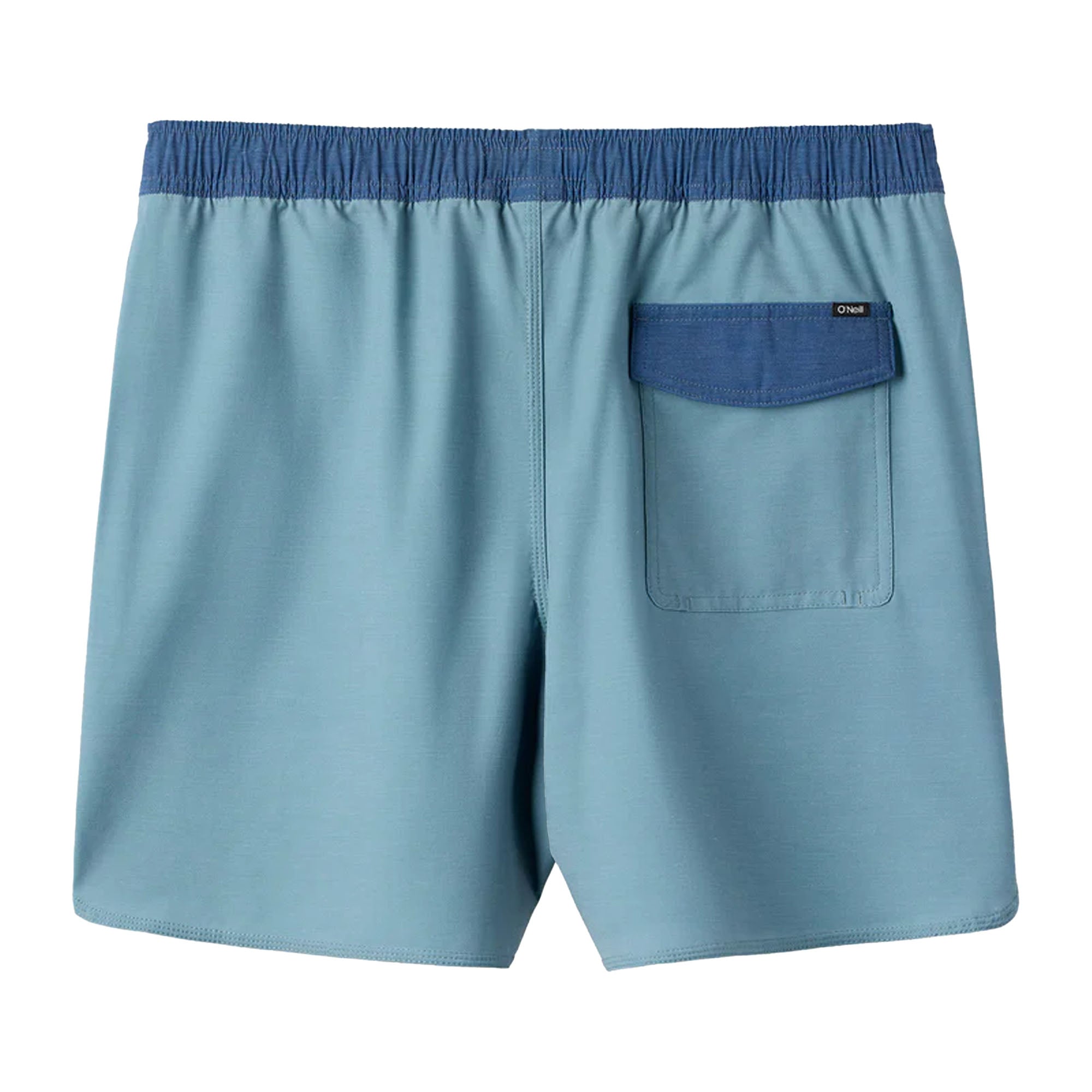 O'Neill OG Solid Scallop Volley 16" Men's Boardshorts - Stormy Sea