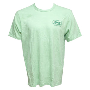 Surf Station Mechanic Premium Men's S/S T-Shirt - Reef Green