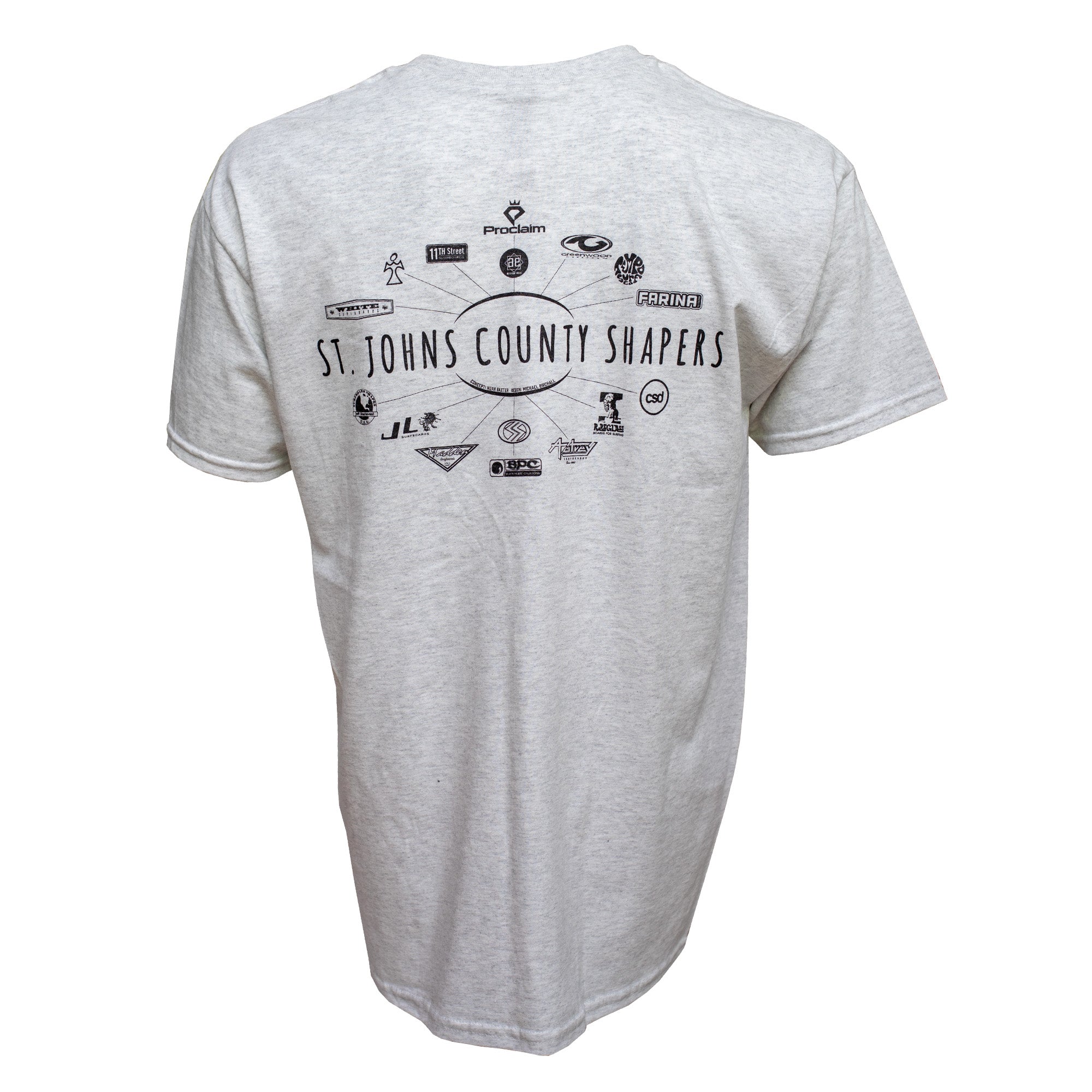 St. Johns County Shapers Men's S/S T-Shirt