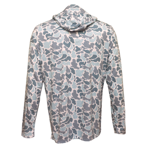 Marsh Wear Buxton Hagood Performance Men's L/S Hoodie - Silver Mallard Camo