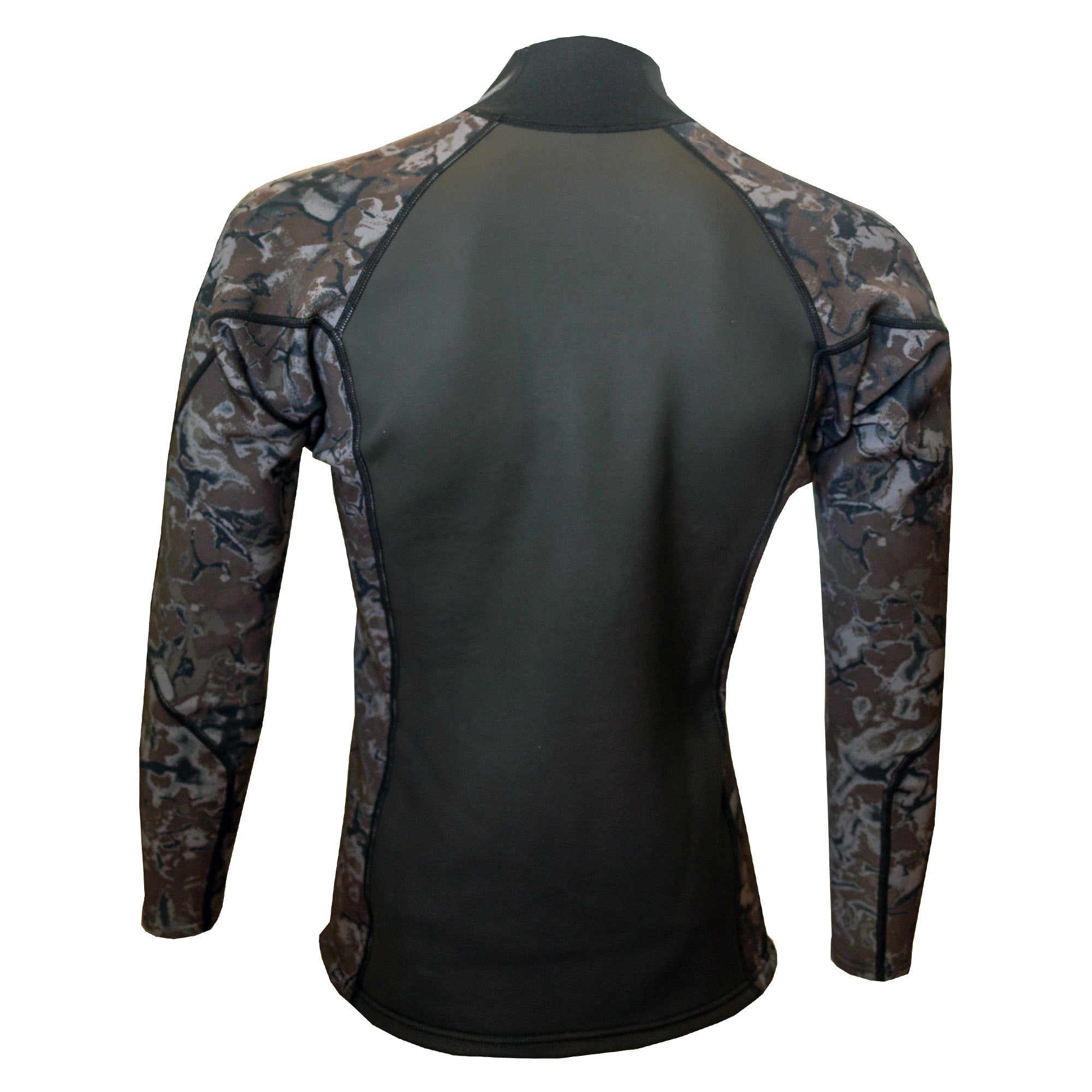 Surf Station Smooth Skin 1.5mm Wetsuit Top - Camo/Black