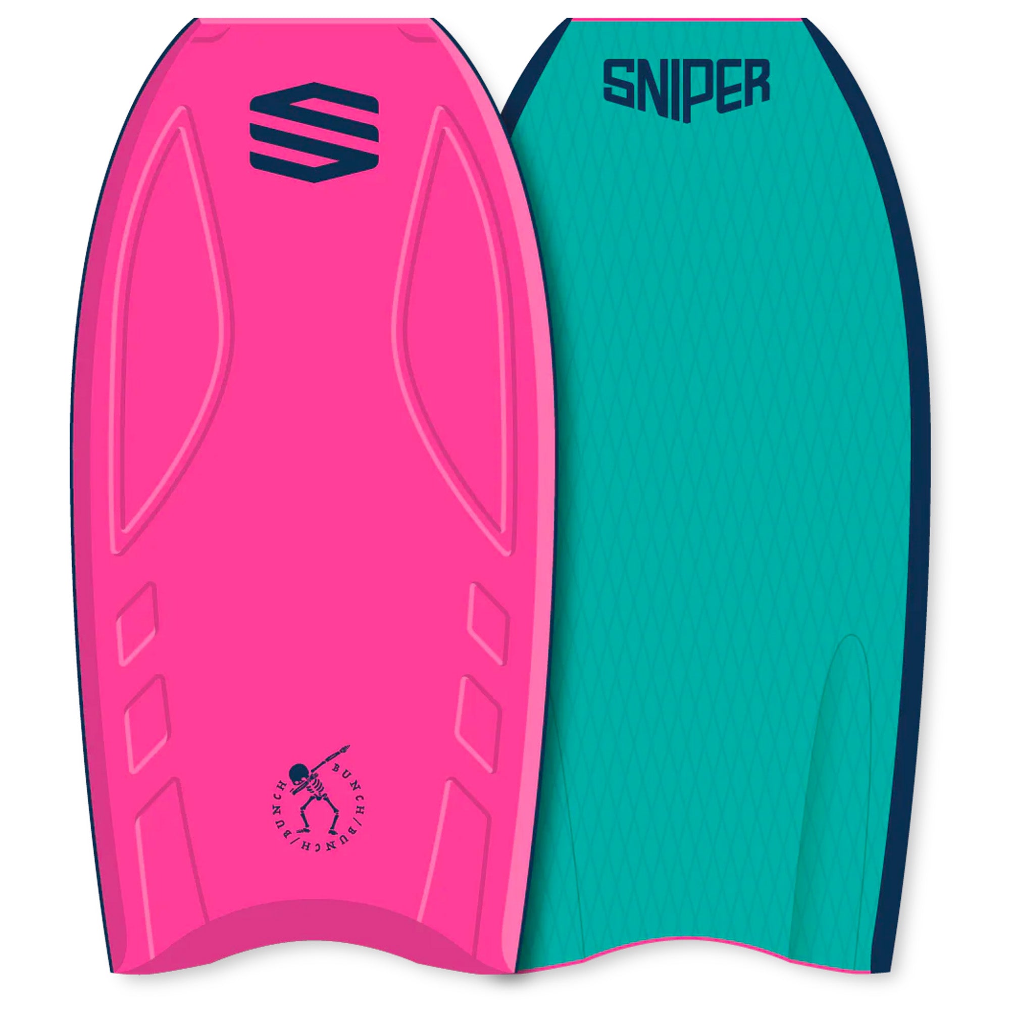 Sniper Bunch 41" Bodyboard - Pink