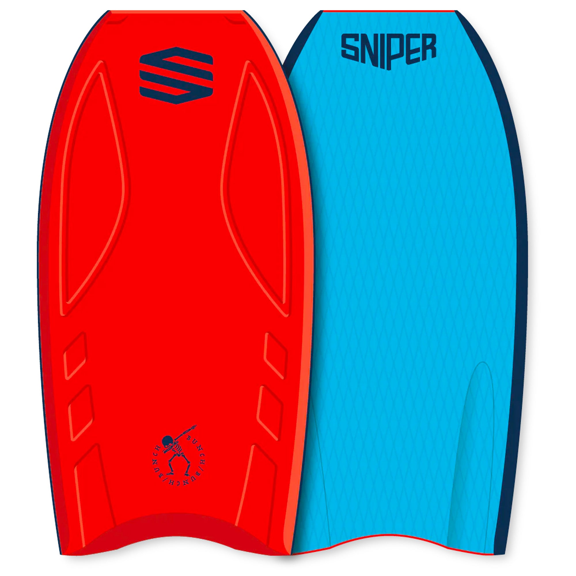 Sniper Bunch 41" Bodyboard - Red