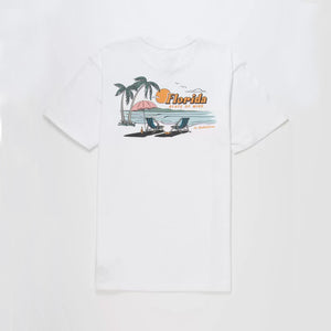 Quiksilver FL State Of Mind Men's S/S T-Shirt - White