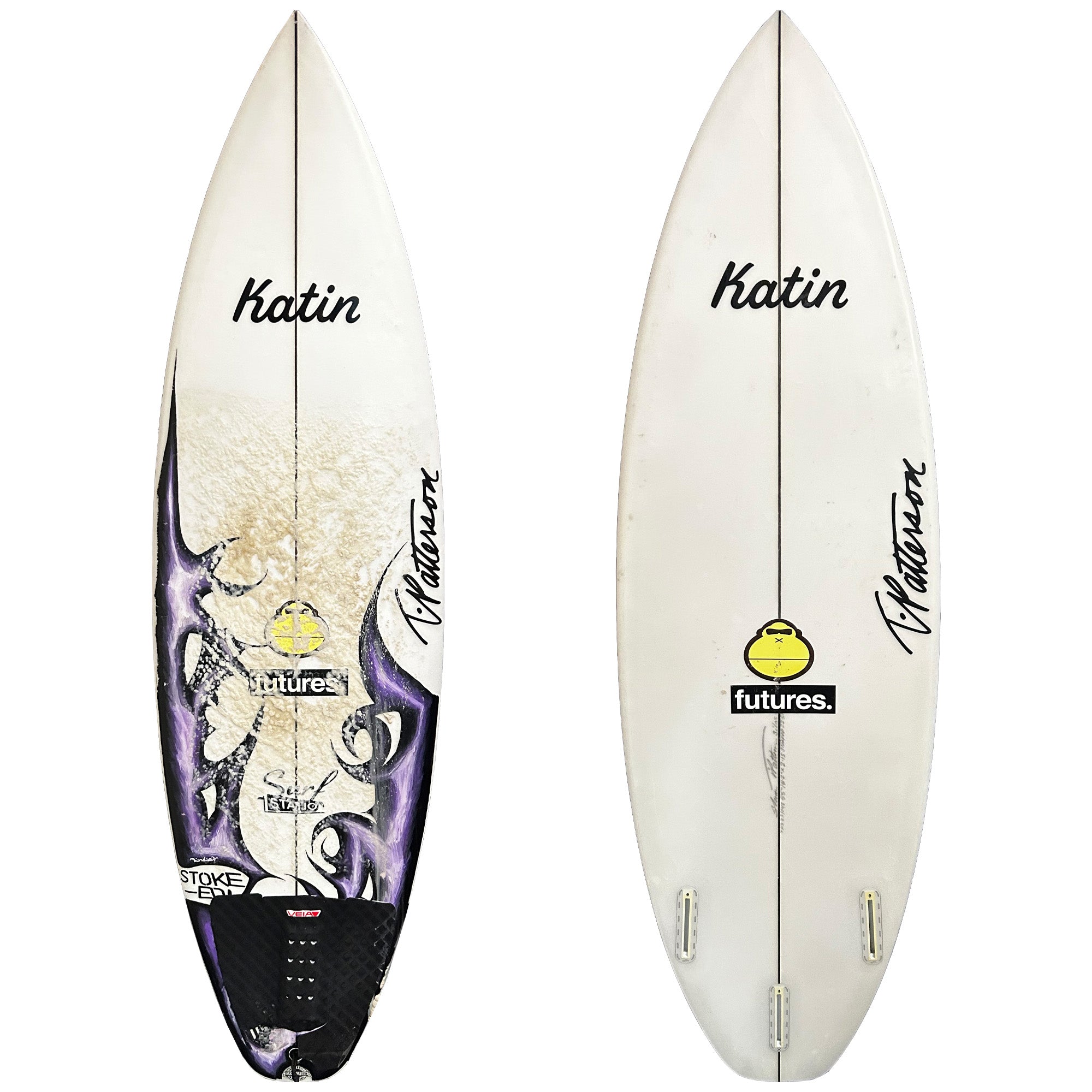 T. Patterson Stoke-ed 5'5 Consignment Surfboard - Futures