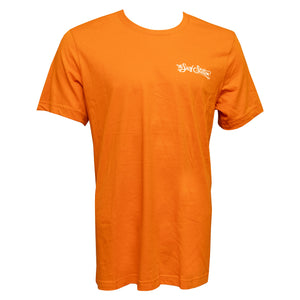 Surf Station x Ryan Leonardy Stoked Men's S/S T-Shirt - Orange