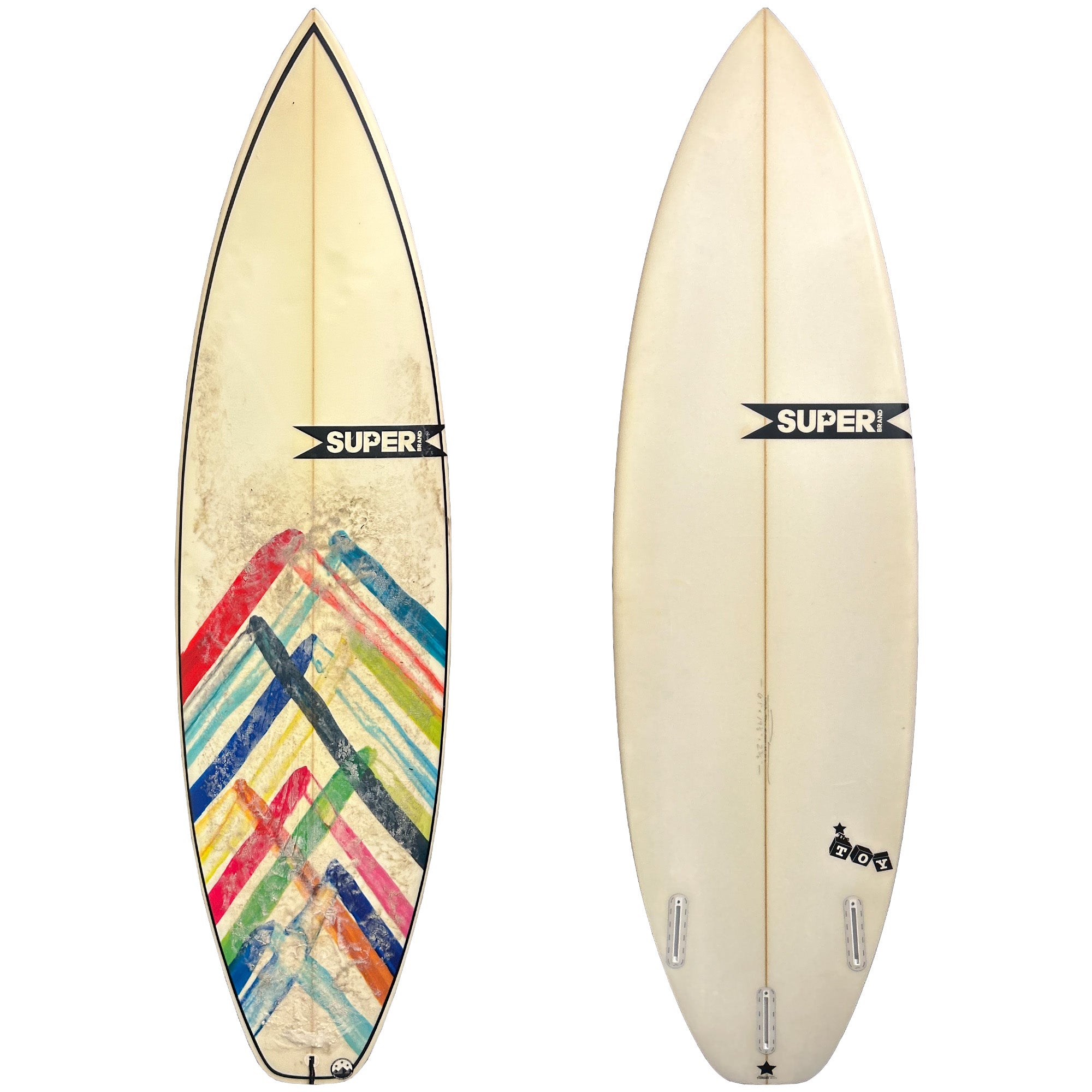 Super Brand Toy 6'1 Consignment Surfboard - Futures