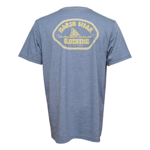 Marsh Wear Tailer Men's S/S T-Shirt - Bluefin Heather