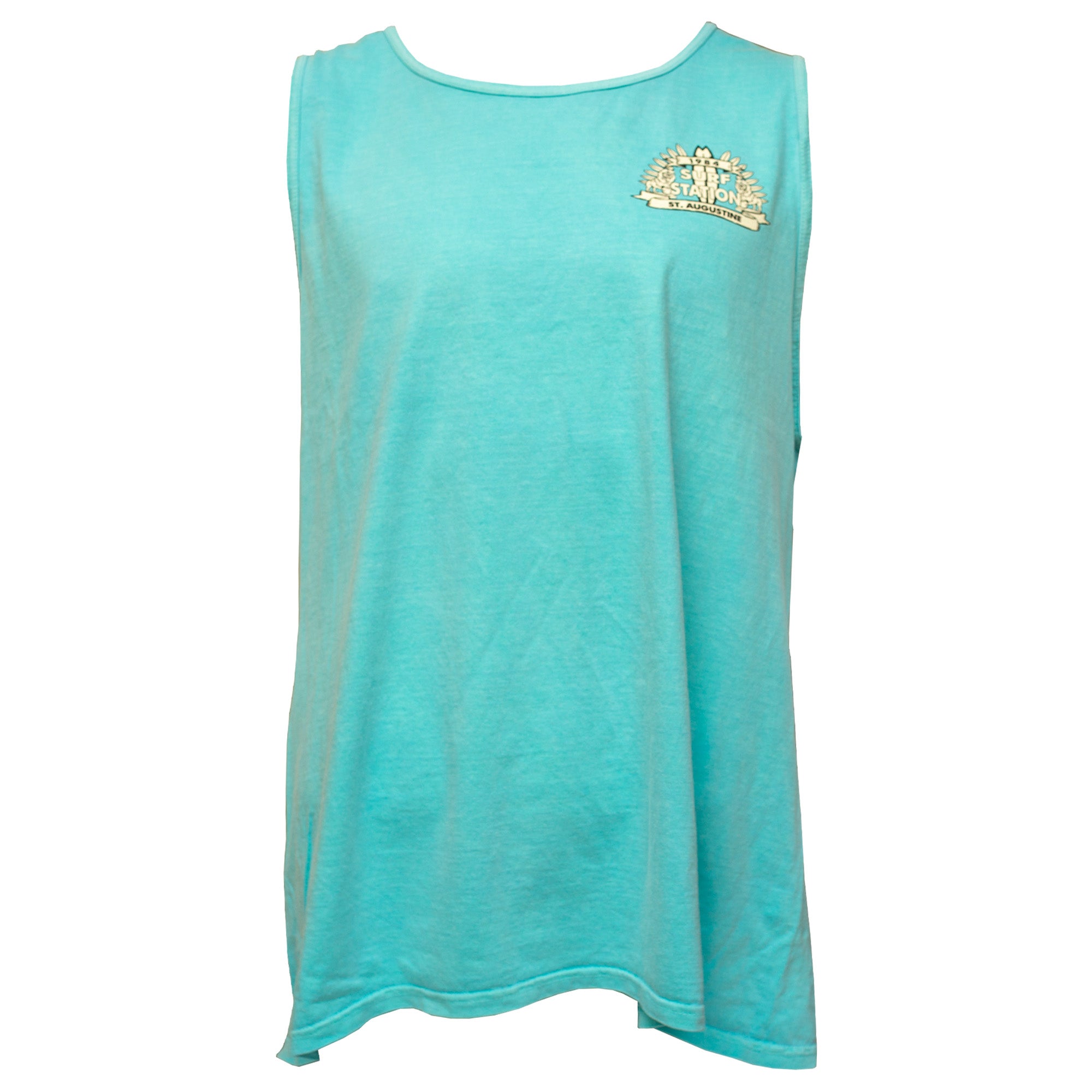 Surf Station Romanelli Lions Men's Tank Top - Light Blue