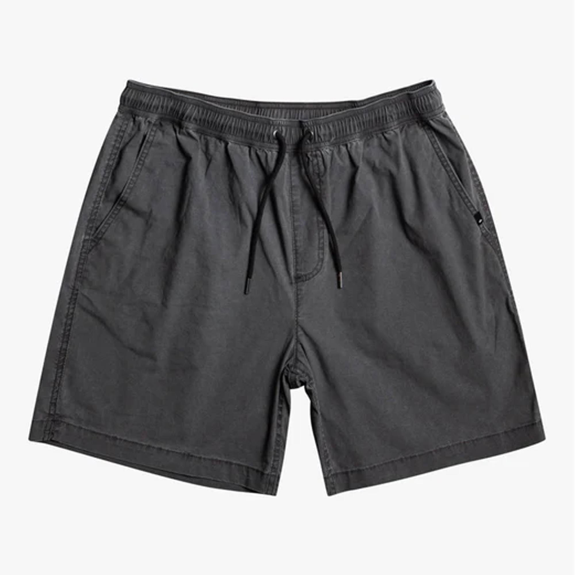 Quiksilver Taxer WS 18" Men's Elastic Walkshorts - Black