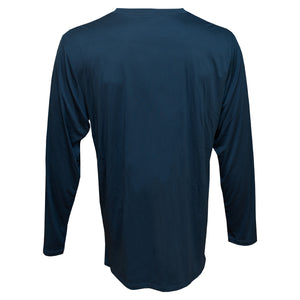 Surf Station Tides Men's L/S Rashguard - Blue