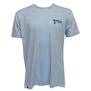 Marsh Wear Tight Lines Men's S/S T-Shirt - Bluesteel Heather