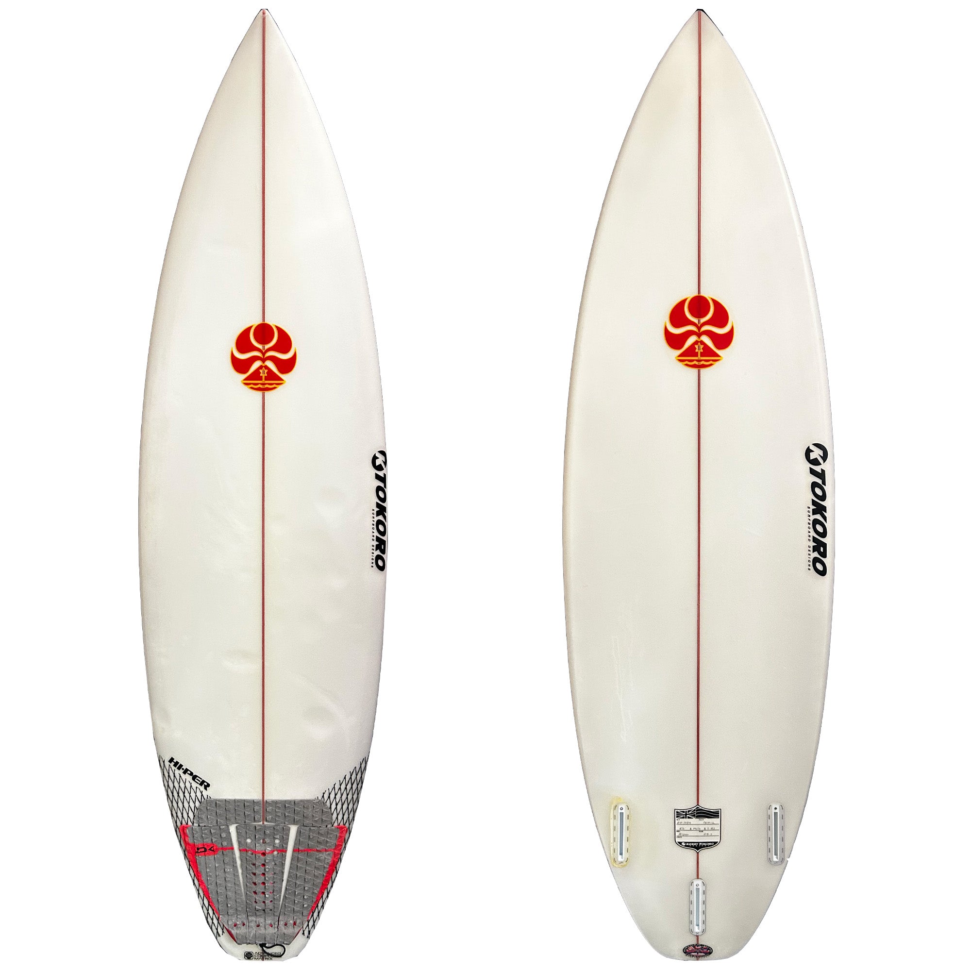 Tokoro 6' Consignment Surfboard - Futures