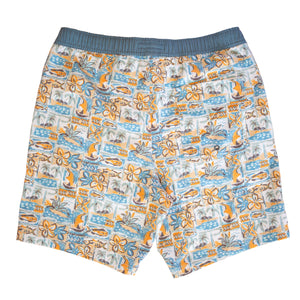 Surf Station Tropical Volley Men's Walkshorts