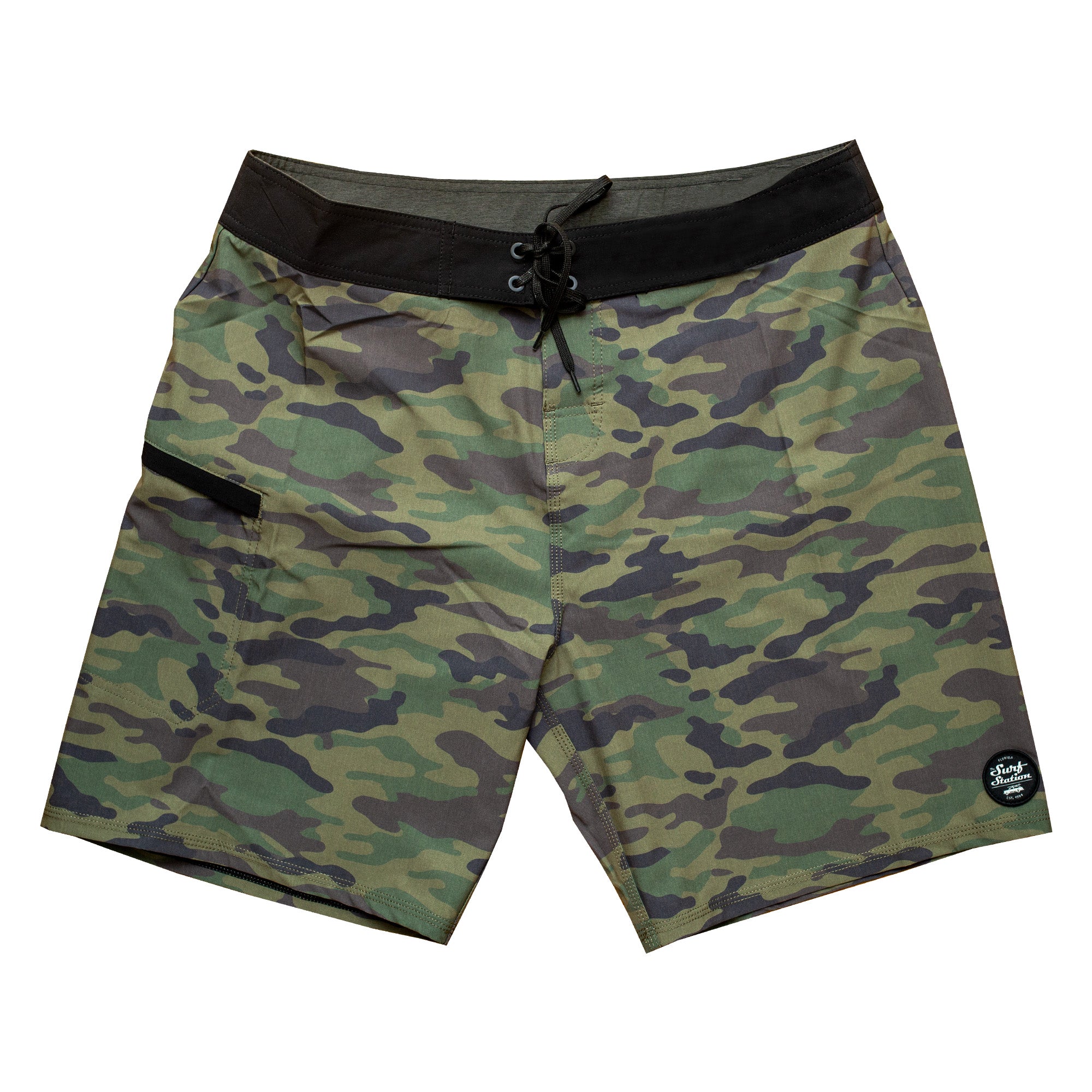 Surf Station Vaults 19" Men's Boardshorts - Camo