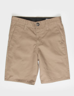 Volcom Frickin Modern Youth Boy's Walkshorts - Khaki