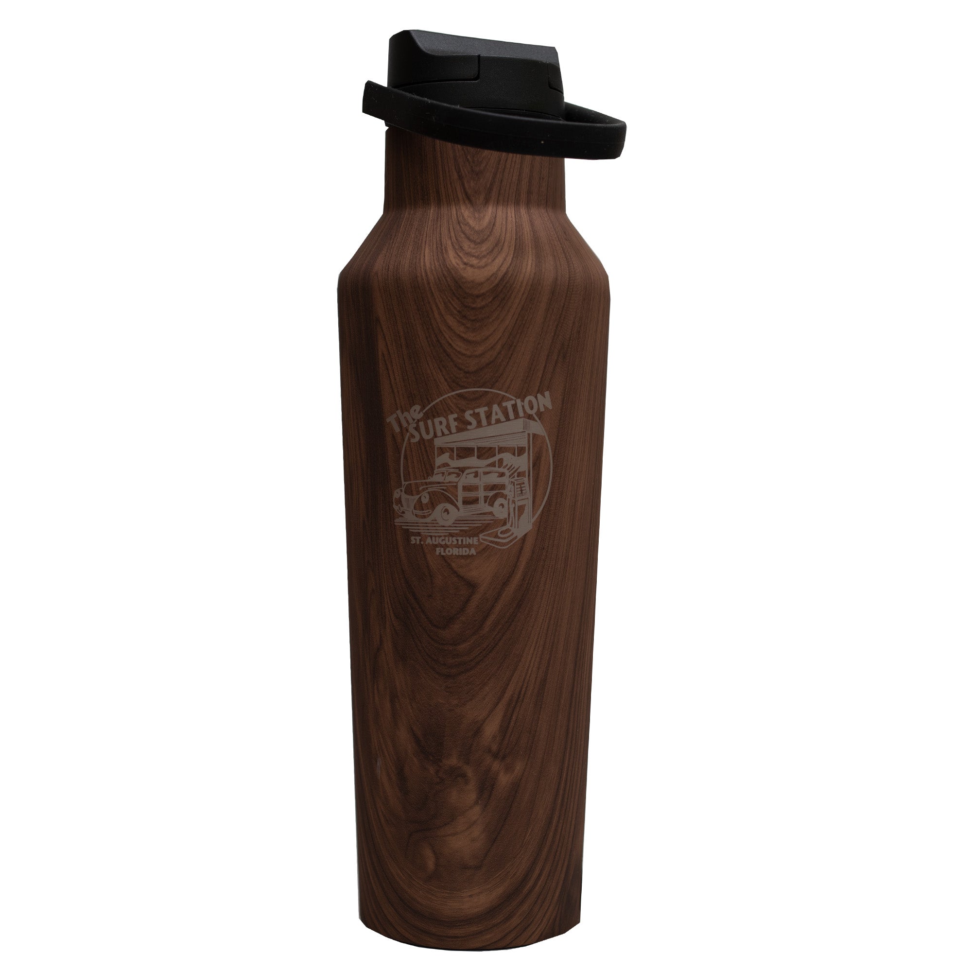 Corkcicle x Surf Station 20oz Sports Canteen - Walnut