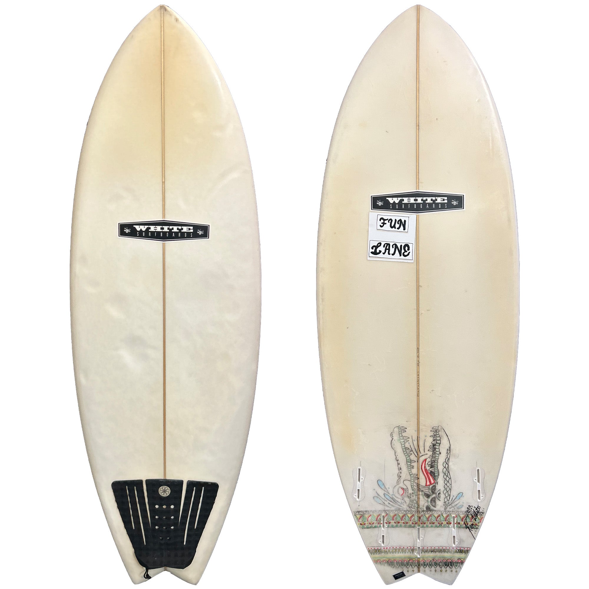 Ken White 5'5 Consignment Surfboard - FCS II