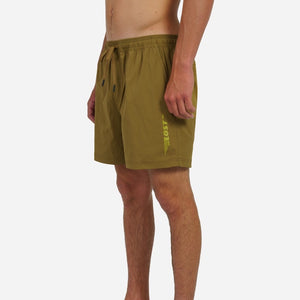 Lost Wings 17" Men's Beachshorts - Earth